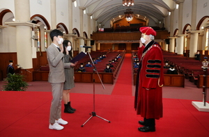 [NSP PHOTO]계명대, 2021학년도 입학식 온라인으로 진행