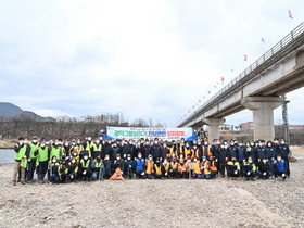 [NSP PHOTO]청송군 진보면자생단체협의회,광덕그랑살리기 자연정화활동 실시