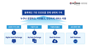 [NSP PHOTO]세종텔레콤 블록체인 기반 프로토콜 경제 생태계 구축 로드맵 공개