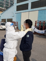 [NSP PHOTO]성남시, 외국인 노동자 코로나19 선제 검사 나서