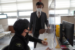 [NSP PHOTO]조복연 병무청 차장 경인지방병무청 방문해 현장 소통