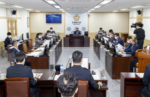 [NSP PHOTO]경북도의회 건설소방위원회, 소방본부 소관 조례안 심사