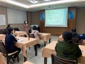 [NSP PHOTO]대구과학대 북구 강북 어린이급식관리지원센터, 신규조리원 위생 및 영양 교육 실시