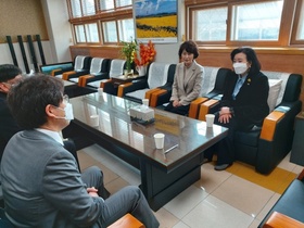 [NSP PHOTO]정윤경 경기도의원, 군포중앙고 학교 현장 애로사항 청취