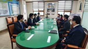 [NSP PHOTO]임재철 경기도의원, 성남지역 교육 현안사항 논의