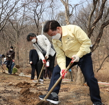 [NSP PHOTO]광명시, 광명동굴 주변 무궁화동산 조성