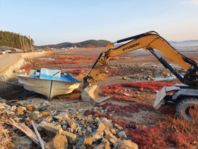 [NSP PHOTO]경기도, 방치선박 현장 조사 및 도-시·군 합동단속