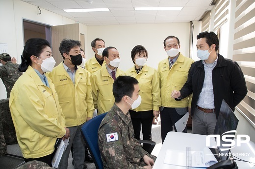 [NSP PHOTO]군산시의회, 코로나 백신 예방접종 준비상황 점검