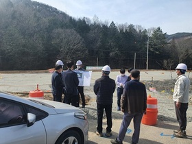 [NSP PHOTO]담양군, 해빙기 대비 건설현장 일제 점검