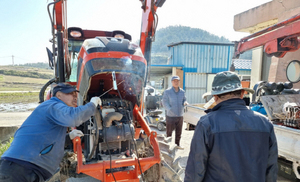 [NSP PHOTO]목포농협, 찾아가는 농기계 순회수리 호응