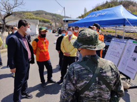 [NSP PHOTO]주낙영 경주시장, 산내면 치매 노인 실종 현장 찾아 수색·구조 최선 당부