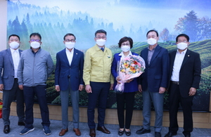 [NSP PHOTO]보성군의회 47 보궐선거에 당선된 조영남 의원과 상견례