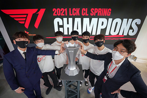 [NSP PHOTO]T1, 2021 LCK 챌린저스 리그 최초 우승 팀 등극