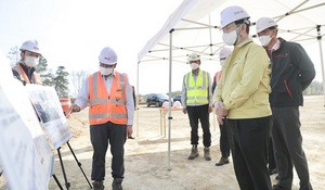 [NSP PHOTO]박상돈 천안시장, 관내 고속도로 건설 현장 방문