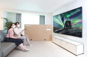[NSP PHOTO]삼성 2021년형 QLED TV, 출시 두 달 만에 1만대 돌파