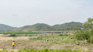 [NSP PHOTO]대한적십자봉사회 청송군지구협의회,  산소카페 청송정원 에서 자연정화 활동 펼쳐