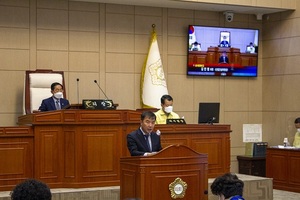 [NSP PHOTO]고흥군의회, 제296회 임시회 폐회