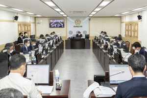 [NSP PHOTO]경북도의회 예결특위, 2021년 제1회 추경예산안 심사 시작