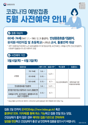 NSP통신-코로나19 예방접종 사전예약 방법 안내 포스터. (광명시)