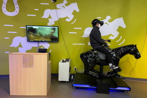 [NSP PHOTO]울진군, 울진과학체험관 승마 가상현실(VR) 및 굴착기 시뮬레이터 도입 운영