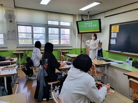 [NSP PHOTO]전북은행, 전주중앙중학교 1사1교 금융교육