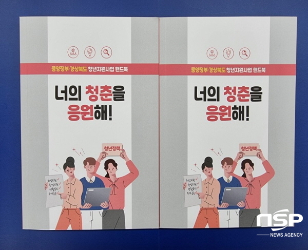 NSP통신-경상북도는 청년들에게 필요한 각종 지원사업들을 분야별로 정리한 청년지원사업 안내책자 너의 청춘을 응원해!를 발간, 배포한다. (경상북도)