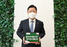 [NSP PHOTO]안감찬 부산은행장, 플라스틱 저감운동 동참