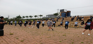 [NSP PHOTO]구미시, 2021년 환경관리원 공개채용 체력검정 실시