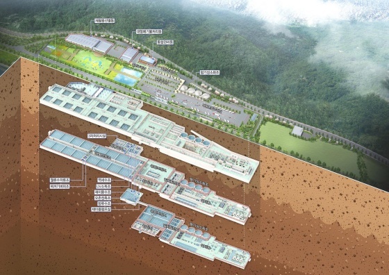 NSP통신-성남시 환경기초시설 통합 현대화사업 조감도. (성남시)