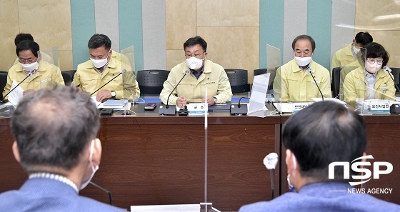 [NSP PHOTO]장영수 장수군수, 코로나 극복 및 지역경제 활성화 담화문 발표