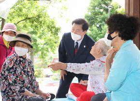 [NSP PHOTO]박승원 광명시장, 시민과의 대화 불편사항 현장에서 답 찾다