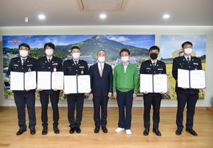[NSP PHOTO]경북도자치경찰위원회, 출범 이후 첫 승진임용식 가져