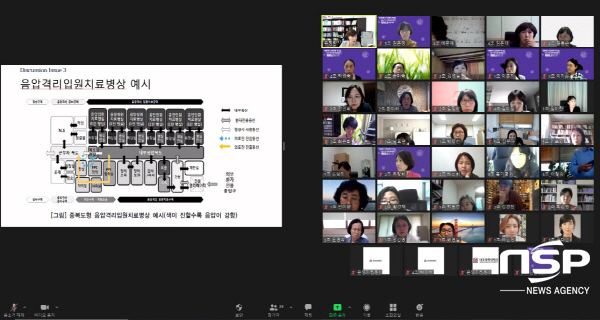 NSP통신-지난달 29일 대구과학대학교 간호학과에서 비대면 생물재난 의료대응 워크숍을 진행하고 있다. (대구과학대학교)