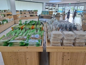 [NSP PHOTO]보성군, 율포해수녹차센터에 특산품 판매장 오픈