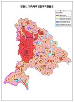 [NSP PHOTO]천안시, 가축사육 제한 구역 지형도면 변경