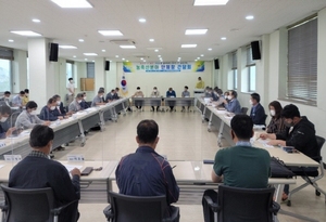 [NSP PHOTO]의성군, 코로나19극복 농축산분야 간담회 개최