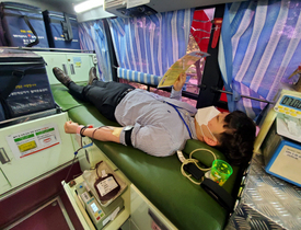 [NSP PHOTO]포항성모병원, 개원44주년을 맞아 헌혈캠페인에 적극 동참