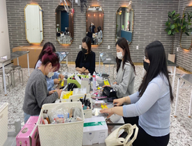 [NSP PHOTO]포항 선린대학교, 뷰티디자인과 전공역량 강화 자격증 취득 지원