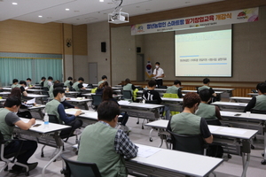 [NSP PHOTO]의성군, 청년농업인 스마트팜 딸기창업교육 개강