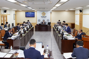 [NSP PHOTO]경북도의회 건설소방위, 2020회계연도 결산 심사