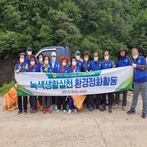 [NSP PHOTO]영양군 수비면 바르게살기협의회, 환경정화활동 실시