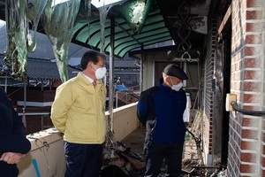 [NSP PHOTO]김순호 구례군수, 취약계층 화재 예방대책 추진