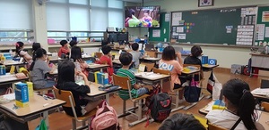 [NSP PHOTO]보령시, 관내 초등학교·유치원 대상 구강관리 교육 진행