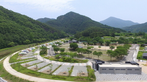 [NSP PHOTO]의성군, 빙계군립공원 성수기 야영객 맞이 완료