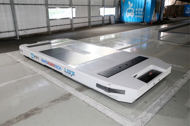 NSP통신-국내 최초 연구개발 주차로봇 부천형 주차로봇 나르카. (부천시)