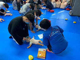 [NSP PHOTO]포항 선린대학교, 간호보건계열 BLS-provider 자격취득 프로그램 실시