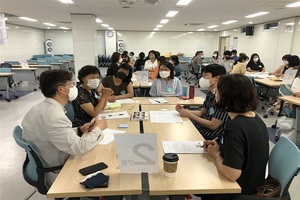 [NSP PHOTO]순천교육청, 학교와 마을이 함께하는 순천마을교육과정 상반기 워크숍 개최