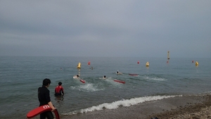 [NSP PHOTO]포항해경, 해수욕장 안전요원대상 교육훈련 실시