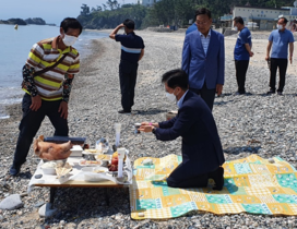 [NSP PHOTO]월성본부, 동경주 4개 해수욕장 개장 축하