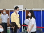 [NSP PHOTO]임종식 경북교육감, 고3·교직원 백신접종 현장 참관